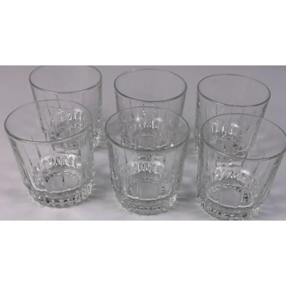 Duralex France Picardie Lowball‎ Glasses Set of 6 Clear 5